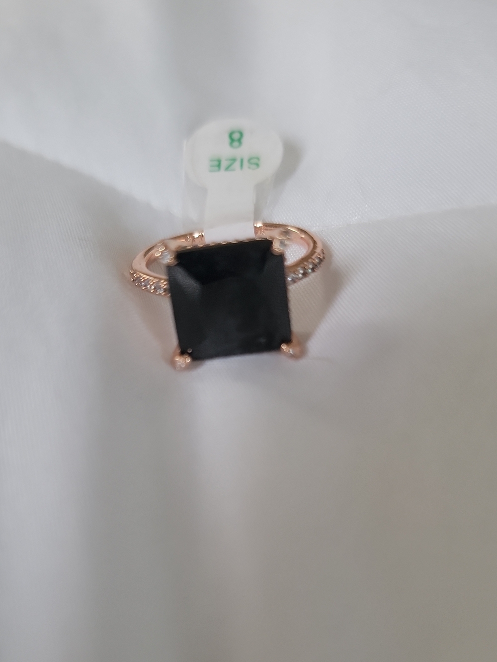 NWT Bomb Party Heartfelt Sparkle Ring RG99671 Size 8